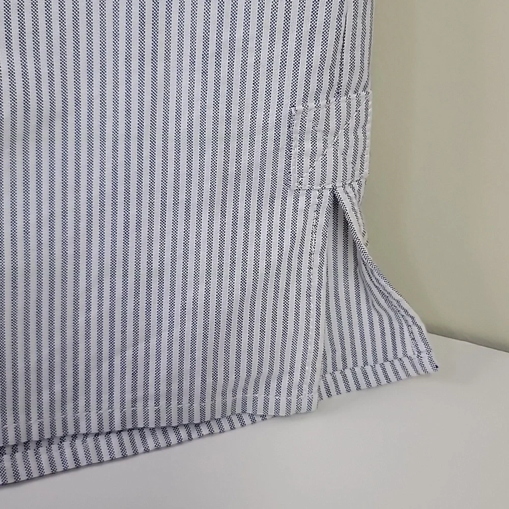 VINEYARD VINES COTTON STRIPED SLEEVELESS SZ 8 - Picture 8 of 11